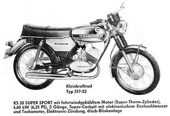 Datenblatt Typ 517-53 KS 50 Super Sport